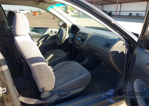 1997 Honda Civic Ex z USA, uszkodzony, nr VIN 1HGEJ814XVL132970